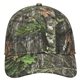 OTTO CAP Mossy Oak Camouflage Superior Polyester Twill 6 Panel Low Profile Baseball Cap