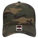 OTTO CAP Camouflage 5 Panel Mid Crown Mesh Back Trucker Hat