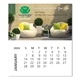 Business Card Magnet With 12- Sheet Calendar