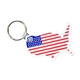 USA Key Fob with Flag