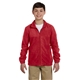 Harriton Youth Full - Zip Fleece