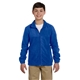 Harriton Youth Full - Zip Fleece