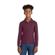 Port Authority(R) Youth Silk Touch(TM) Long Sleeve Polo