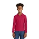 Port Authority(R) Youth Silk Touch(TM) Long Sleeve Polo