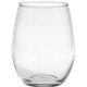 21 oz Stemless White Wine Glass - Deep Etched
