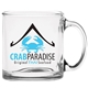 13 oz Clear Glass Coffee Mug