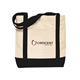 Black Gemline Contemporary Tote Bag