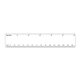 Plastic Ruler 1 3/16 x 6 3/16 .015 Thickness