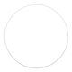 Lapel Sticker on Roll Circle 2 3/4 dia. White Gloss Paper Roll of 1000