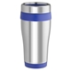 Tumbler with Steel Coated Color Trim Shell - 16 oz