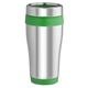 Tumbler with Steel Coated Color Trim Shell - 16 oz