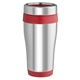 Tumbler with Steel Coated Color Trim Shell - 16 oz
