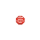 Mini Stop Sign / Octagon Window Sign - Paper Products