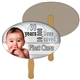 Oval Recycled Hand Fan - Paper Products