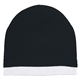 Knit Beanie With Stripe