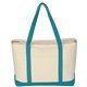 Large Starboard Cotton Canvas Tote Bag