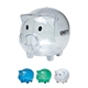 Plastic Piggy Bank with Removable Bottom Plug