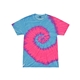 Colortone Youth Multi - Color Tie - Dyed T - Shirt