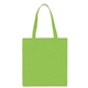 Non Woven Multi Color Economy Tote Bag 13.5 X 14