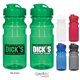 20 oz Poly - Clear(TM) Fitness Bottle With Super Sipper Lid