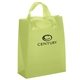 Iris Frosted Plastic Flexo Ink Tote Bag - 13 x 17