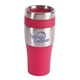 16 oz BPA - Free Silver Streak Tumbler