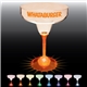12 oz Light Up Standard Stem Plastic Margarita Glass