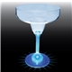 12 oz Light Up Standard Stem Plastic Margarita Glass