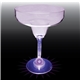 12 oz Light Up Standard Stem Plastic Margarita Glass
