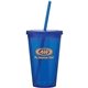 Clearwater Colors - 16 oz Acrylic Tumbler