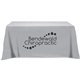 Flat 3- Sided Table Cover - Fits 6 Foot Standard Table