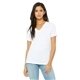 Bella + Canvas Ladies Relaxed Jersey V - Neck T - Shirt - 6405