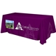 All Over Dye Sub Table Cover - Flat Poly 3- Sided, Fits 8 Table