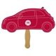 Car Hand Fan Full Color (2 Sides) - Paper Products