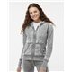 J. America - Ladies Vanity Zen Fleece Full - Zip Hooded Sweatshirt