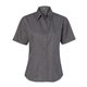 FeatherLite Ladies Short Sleeve Stain Resistant Tapered Twill Shirt