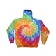 Tie - Dye Youth Pullover Hooded Sweatshirt