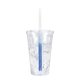 16 oz Victory Acrylic Tumbler with Mood(TM) Straw