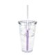 16 oz Victory Acrylic Tumbler with Mood(TM) Straw