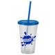 The Pioneer - 16 oz Insulated Straw Tumbler
