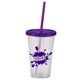 The Pioneer - 16 oz Insulated Straw Tumbler