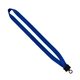 3/4 Smooth Nylon Lanyard with Plastic Clamshell O - Ring