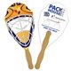 Hockey Mask Fast Hand Fan (2 Sides) - Paper Products