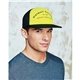 District (R) Flat Bill Snapback Trucker Cap