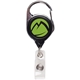 Round Retractable Badge Reel With Sport Clip
