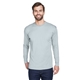 UltraClub - Mens Cool Dry Sport Long Sleeve Performance Interlock T - Shirt