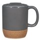 14 oz Cork Base Ceramic Mug