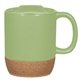 14 oz Cork Base Ceramic Mug