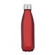 Red 17 oz Insulated Stainless Steel Bottle w / Screw - On Stopper Lid