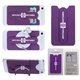 3- in -1 Cell Phone Card Holder w / Packaging